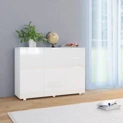 VidaXL Buffet Commode Armoire De Rangement Salon Couloir Chambre Inté...