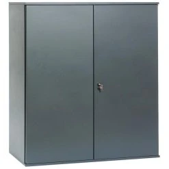 PIERRE HENRY Armoire Métallique Anthracite Brico Hauteur 105 Cm.