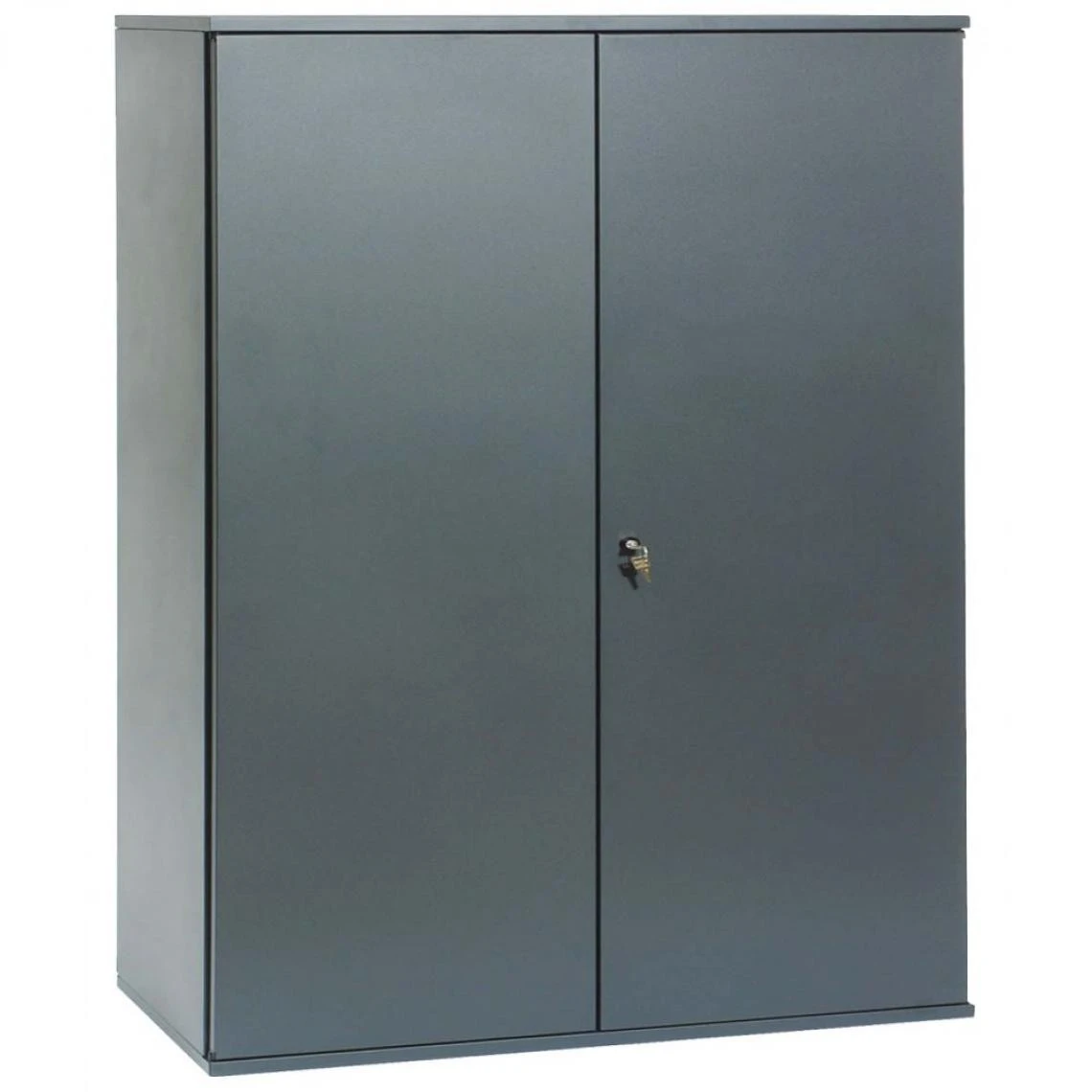 PIERRE HENRY Armoire Métallique Anthracite Brico Hauteur 160 Cm.