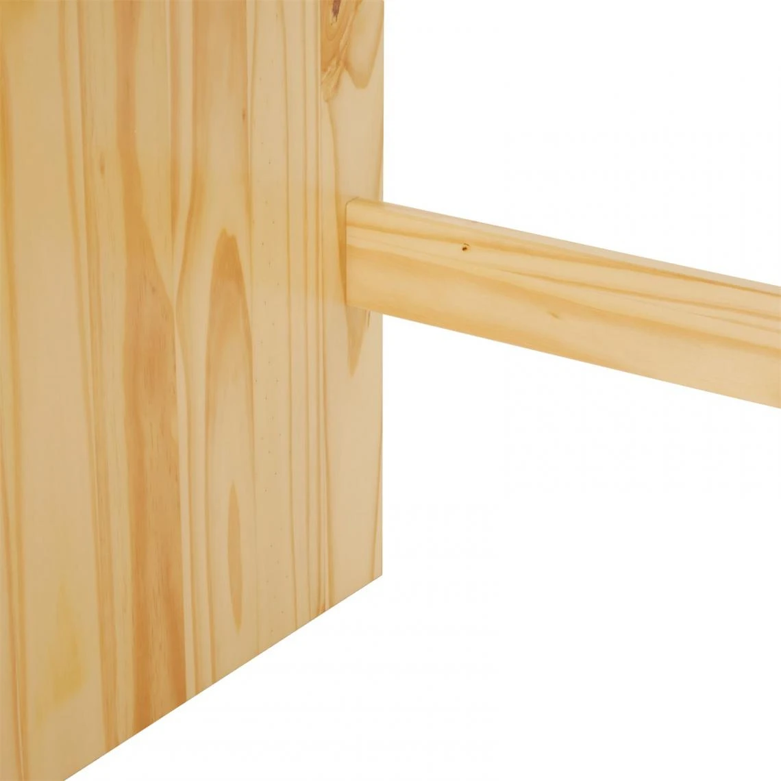 IDIMEX Bureau ALICE Avec 1 Niche, En Pin Massif Vernis Naturel – Image 5