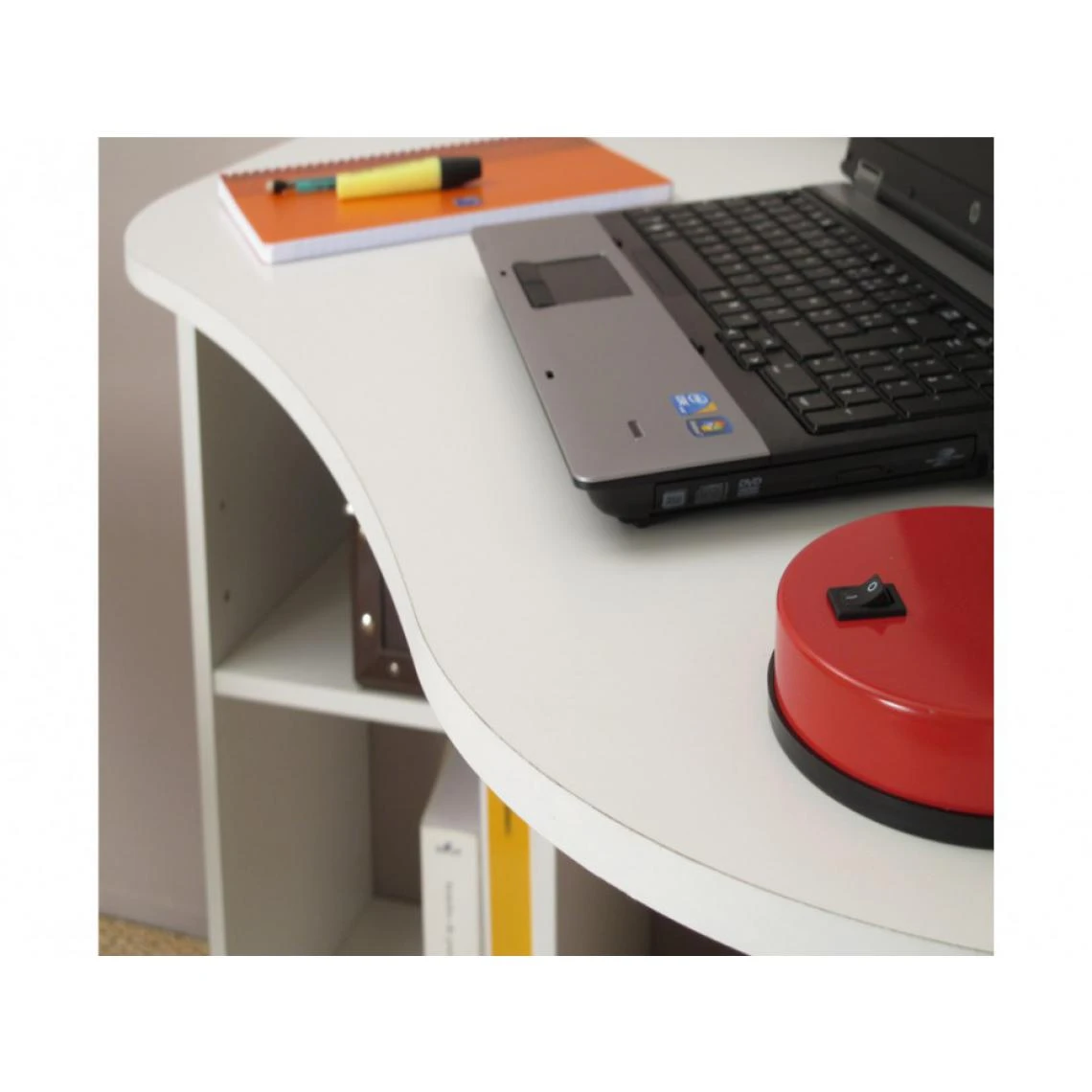 TEMAHOME Bureau D'angle CORNER - Blanc - SYMBIOSIS – Image 4