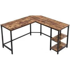 HELLOSHOP26 Bureau D'angle Bureau Informatique Table D'angle Bureau Poste De Trava...