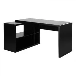 Modern Living Bureau D'angle PRESTON Noir