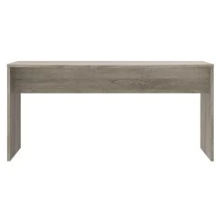 Pegane Bureau En Mélaminé Coloris Chêne Sonoma - Longueur 160 X Profondeur...