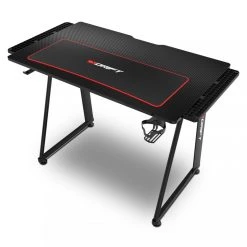 Bureau Gaming Drift DZ75 Extensible, Plateau Laminé En Fibre De Carbo...