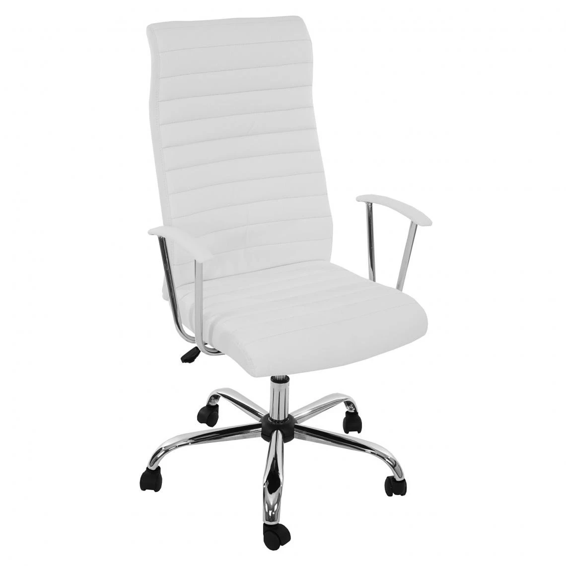 Decoshop26 Chaise Fauteuil De Bureau Sur Roulettes Pivotant Hauteur Réglable En ...
