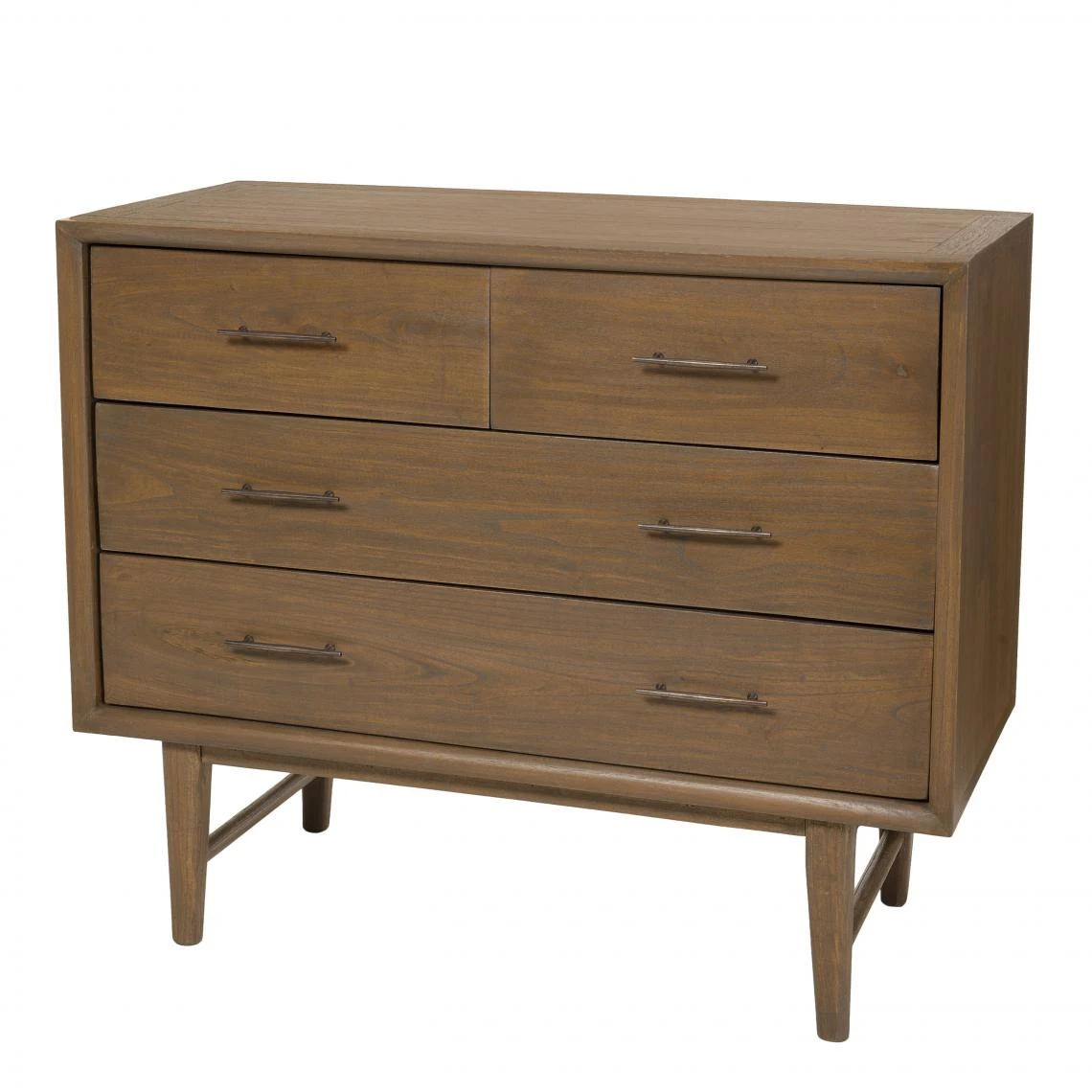 MACABANE Commode 4 Tiroirs Bois De Mindi - LAYANA – Image 3