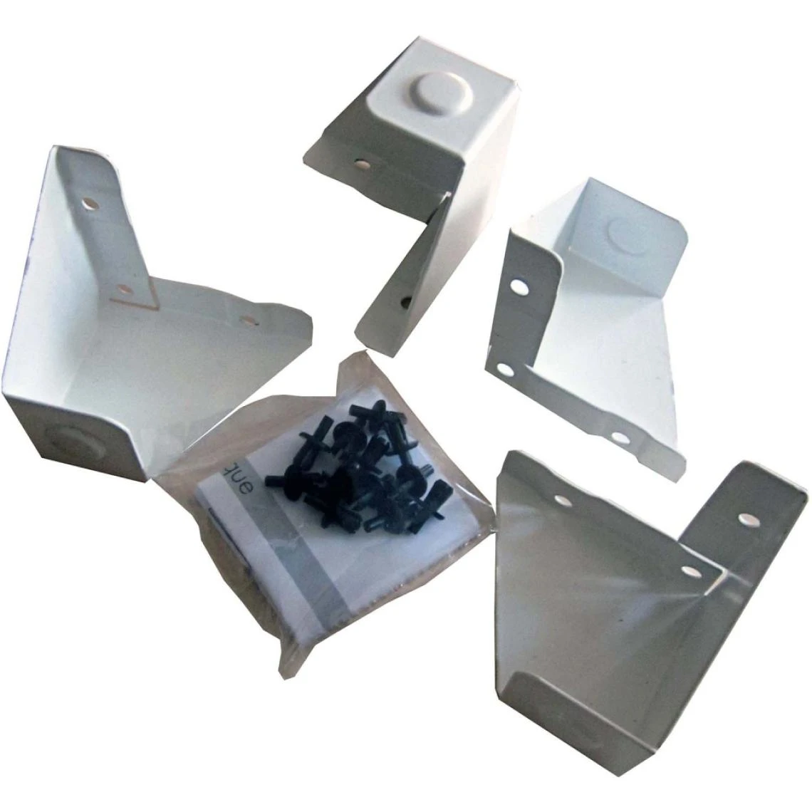 PIERRE HENRY Meuble Rangement Métal 1 Porte 2 Tiroirs Blanc Mat. – Image 4