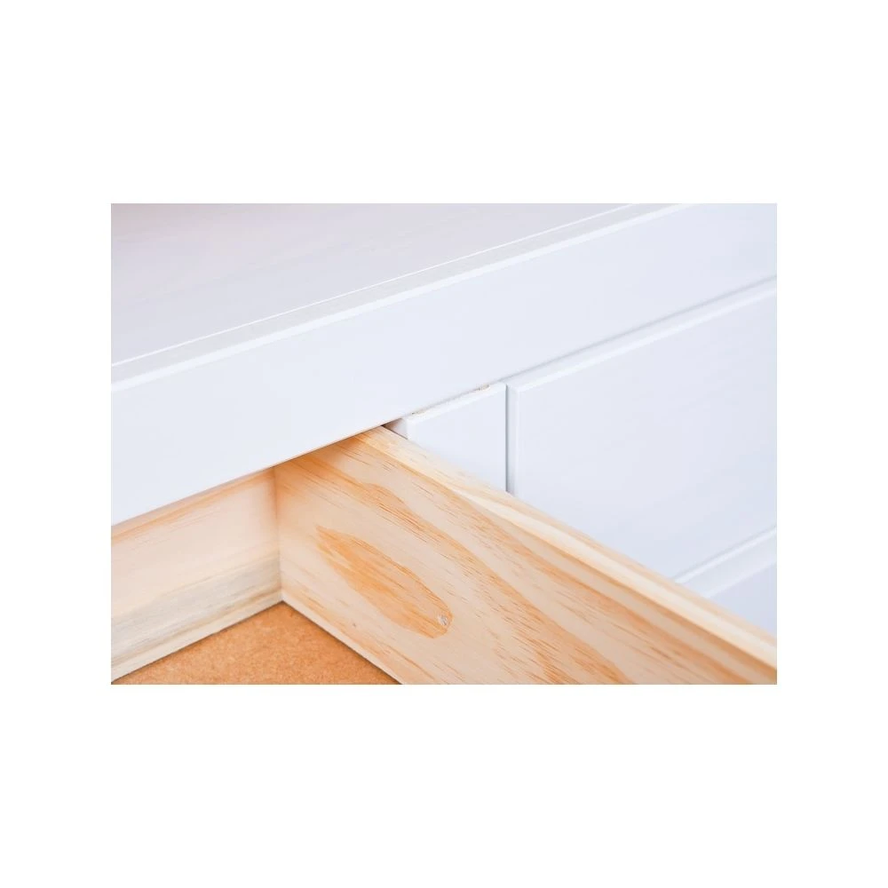 Marque Generique Meuble TV Provence - Blanc - L 118 Cm – Image 4