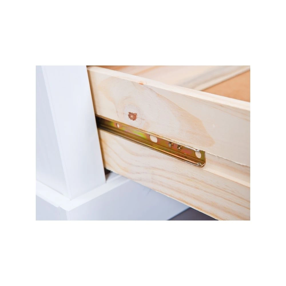 Marque Generique Meuble TV Provence - Blanc - L 118 Cm – Image 5