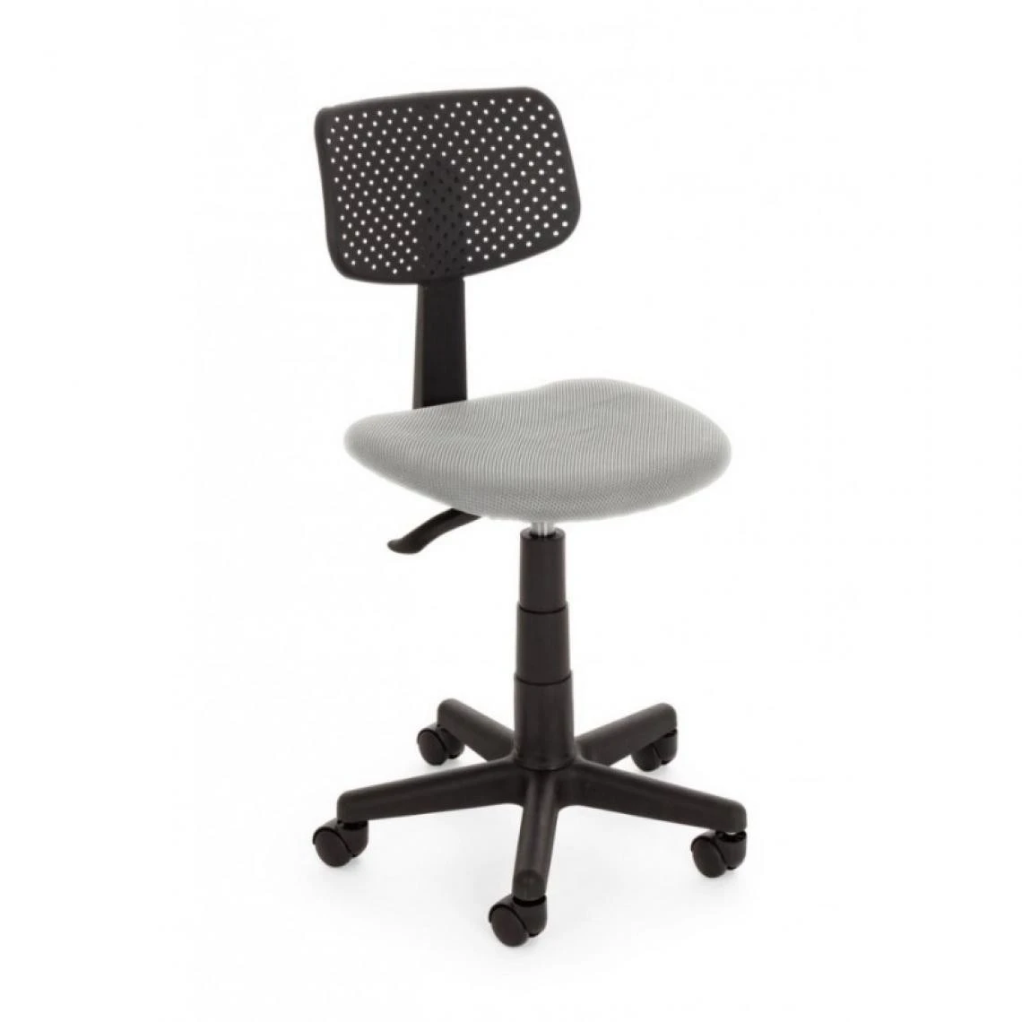 Webmarketpoint Petite Chaise De Bureau Ă Roulettes Grises